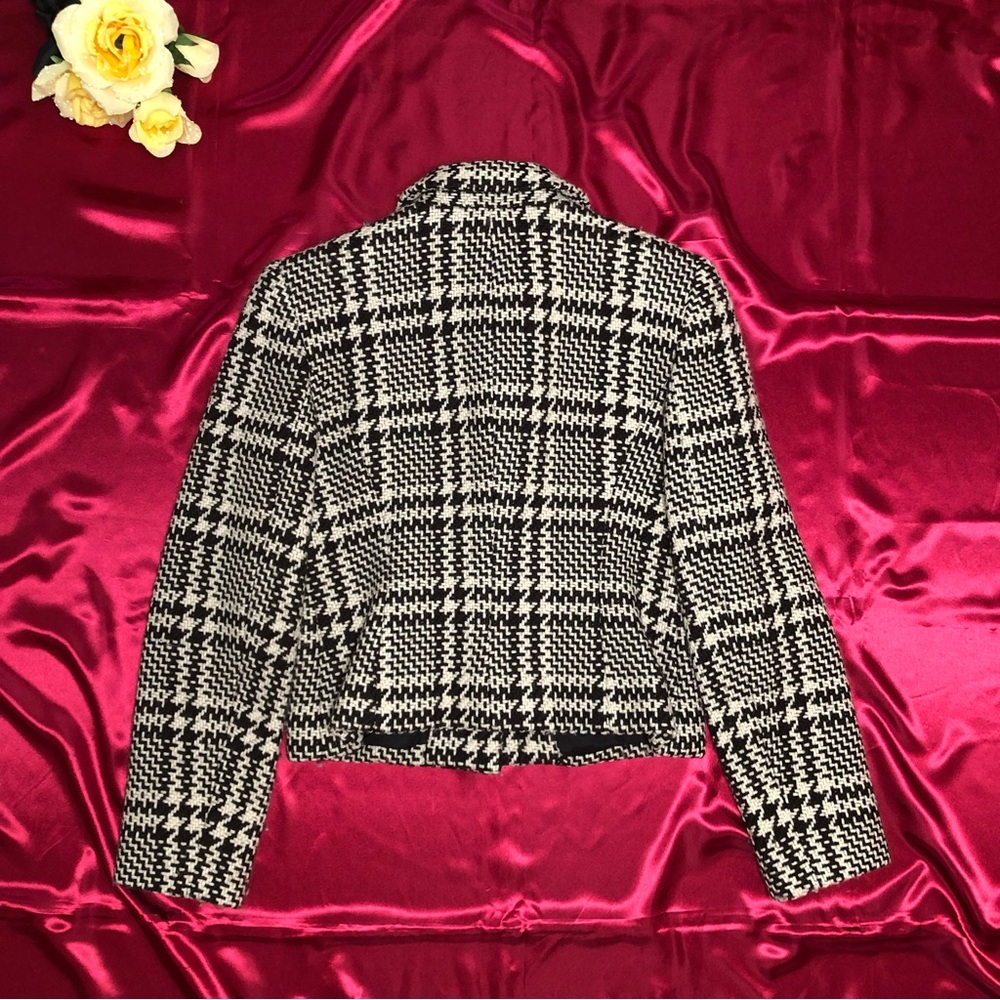 I.N.C. Women Tweed Wool Jacket - Picture 5 of 8
